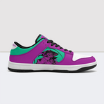 Hat Man Dunk Low Leather Sneakers