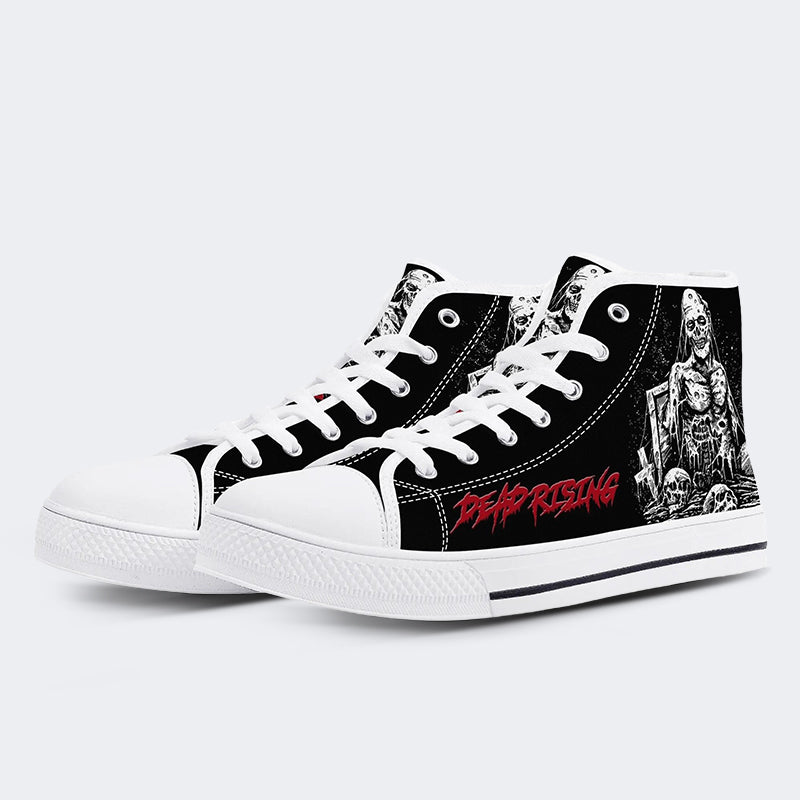 Unisex Deaf Rising - High Top Canvas