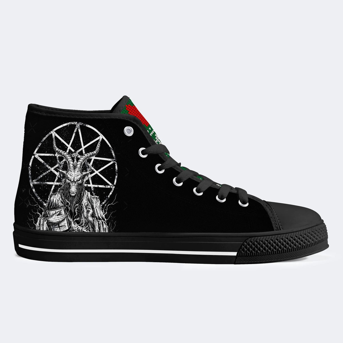 Horror Print - High Top Canvas