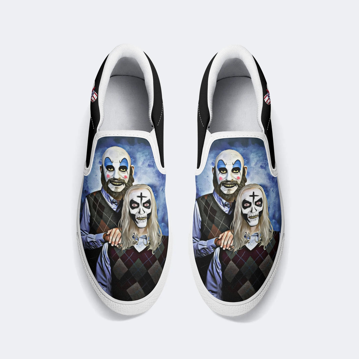 Horror Captain Spaulding House Of 1000 Corpses Print - Slip On Shoes