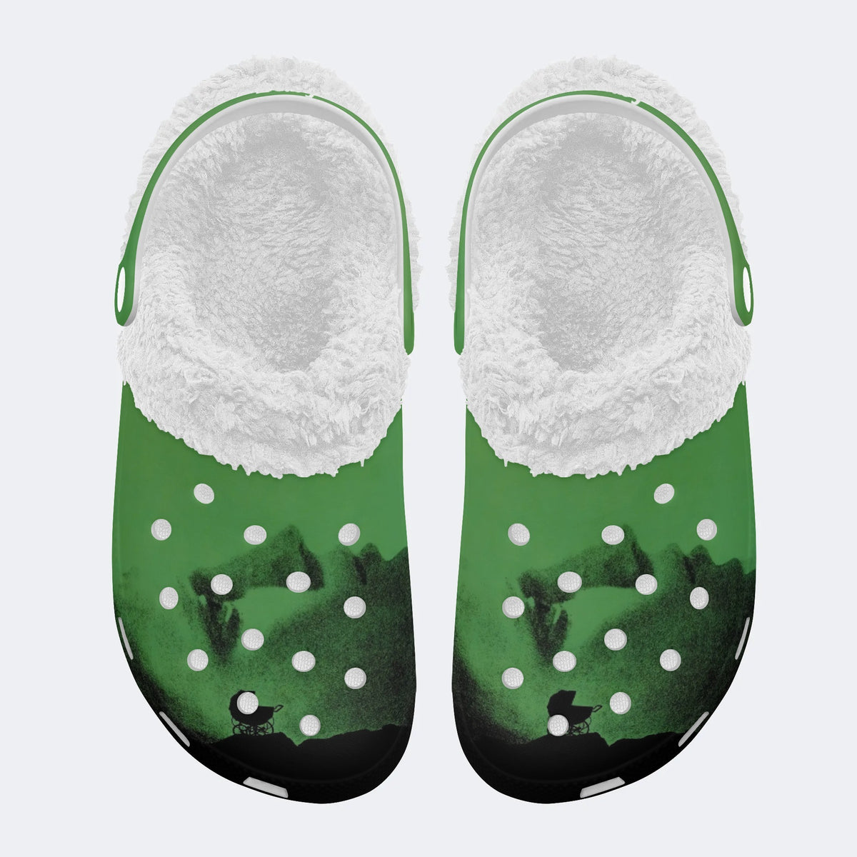 Horror Movie Printed - Fur Lined Slippers