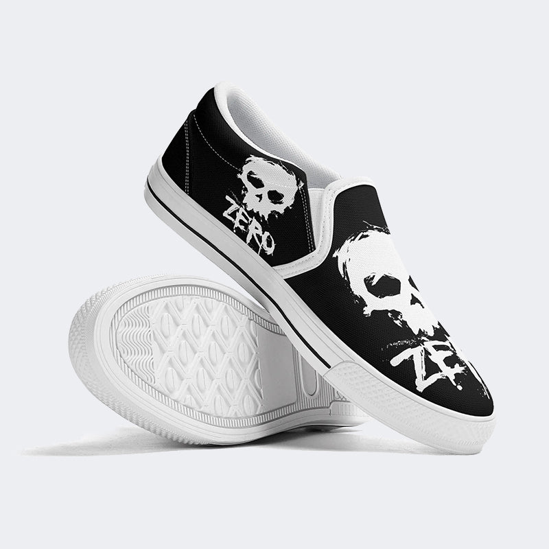 Zero Skull Art - Slip On Shoes