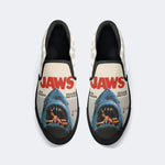 Jaws Retro Poster Unisex Classic Print - Slip On Shoes