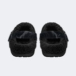 Smoke Skull - Fur Lined Slippers/Sandals