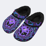 Moon Mandala - Fur Lined Slippers/Sandals