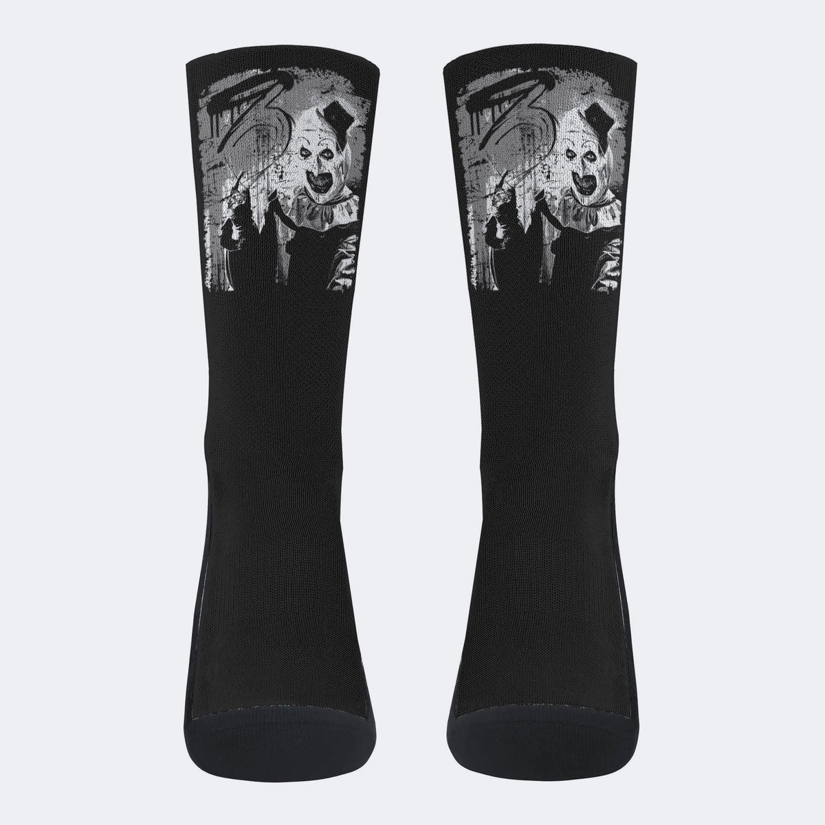 Unisex Horror Print - Crew Socks