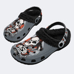 Dark Reaper Art - Fur Lined Slippers/Sandals