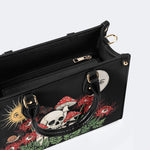 Skull Mushroom Spider Lily Print Handbag Factory Direct Sales