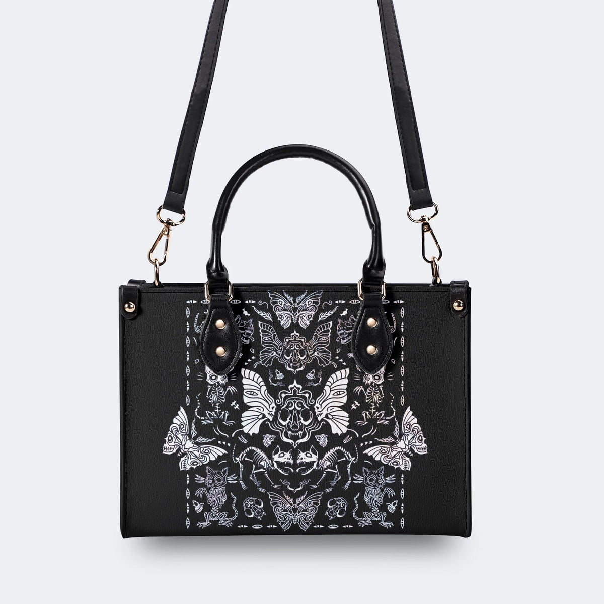 Traditional Tattoo Art Print - Leather Handbag