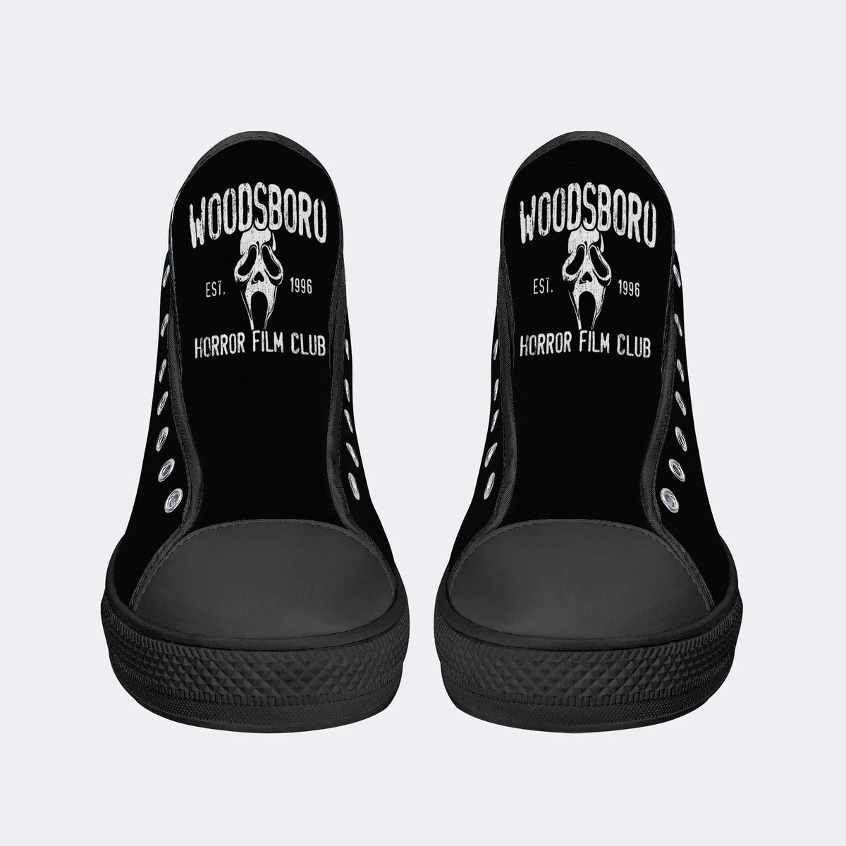 Horror Print - High Top Canvas