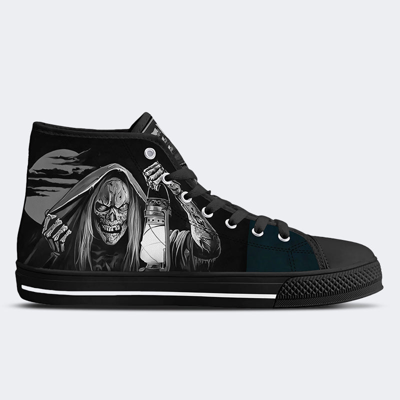 Horrorfilm-Druck - High Top Canvas