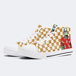 Unisex Monster Print - High Top aus Canvas