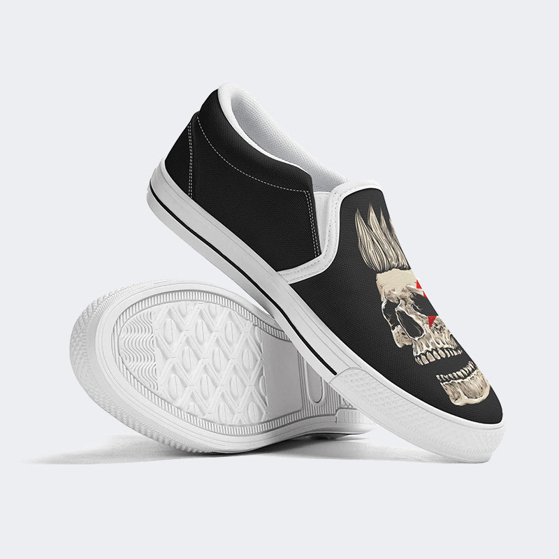 Punk Not Dead Print - Slip On Shoes