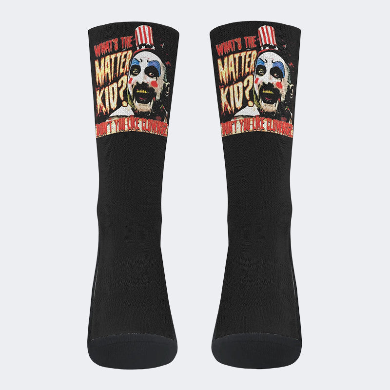 Horror Print - Crew Socks