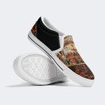 Unisex Christ Graffiti Art Print - Slip On Shoes