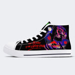 Unisex Horrorfilm-Druck - High Top Canvas