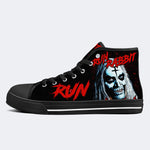 Horror Rabbit Run - High Top Canvas