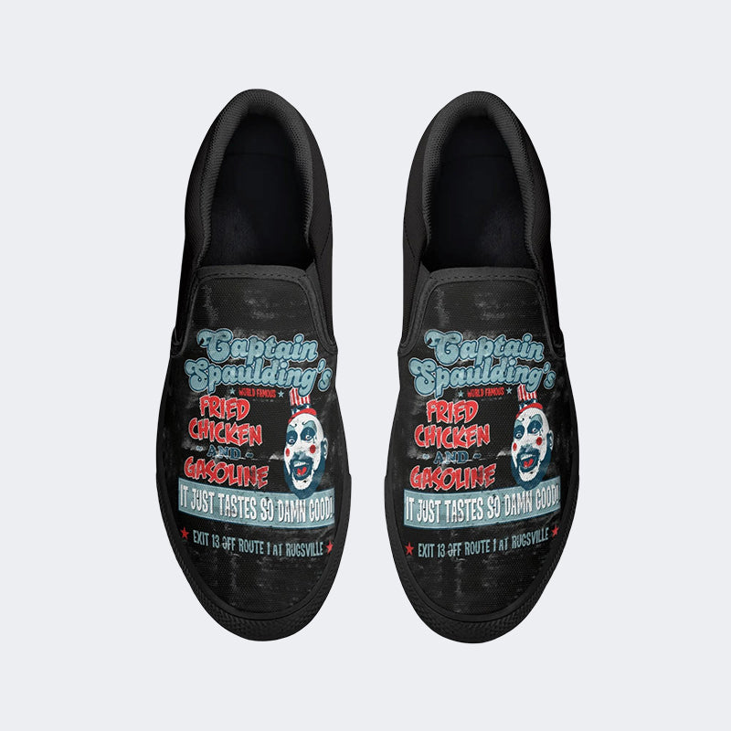 Horror Print - Slip On Shoes