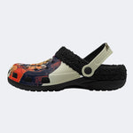 Horror Movie Vintage Graphic - Fur Lined Slippers