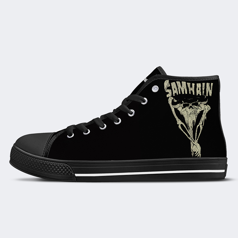 Horror-Druck - High Top Canvas