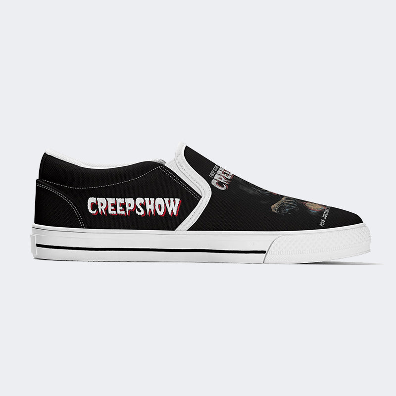 Horror Movie Print - Slip On Shoes