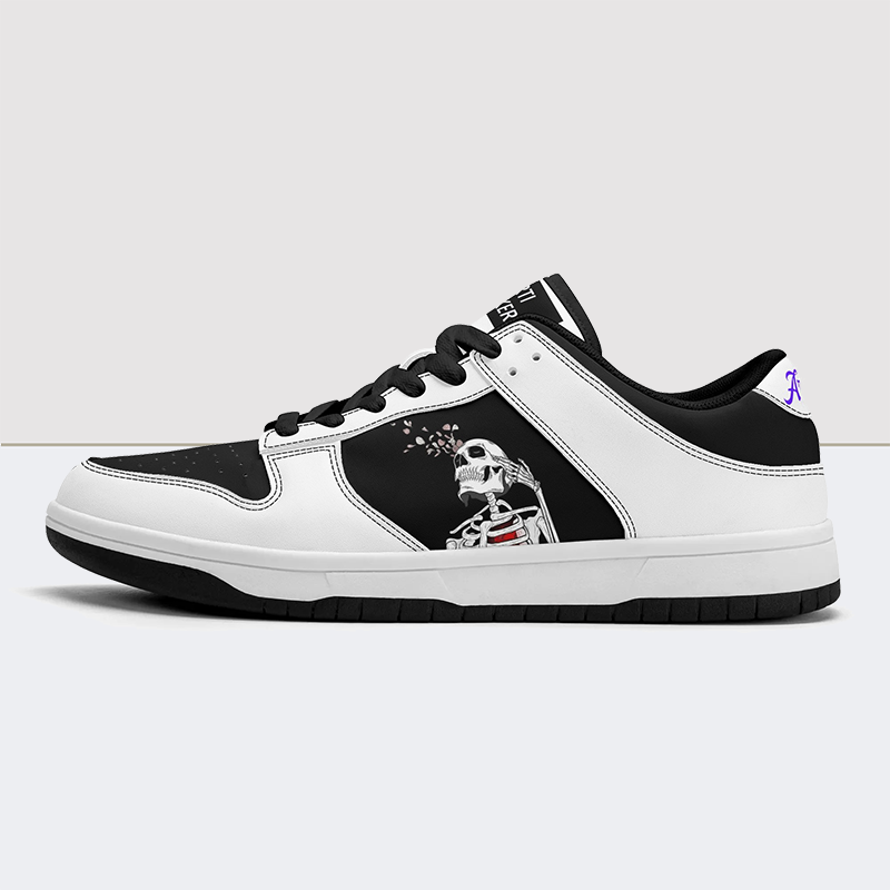 Reißt mich auseinander Dunk Low Leder Sneakers 