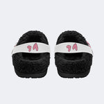 Coquette Halloween Ghost - Fur Lined Slippers/Sandals