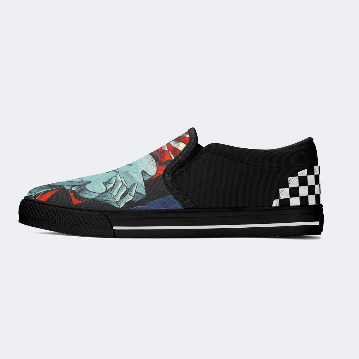 Punks for Autism Print - Slip On Shoes