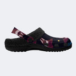 Witchy Starry Bats - Fur Lined Slippers/Sandals