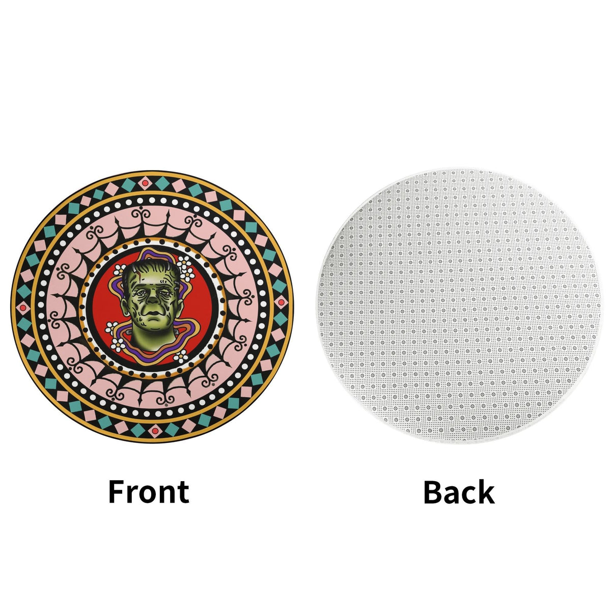 Green Devil print - Floor Mat
