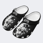 Unisex Black Metal Pinhead Print - Crocs