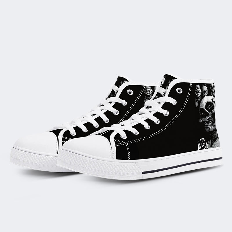 Horror-Druck - High Top Canvas