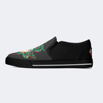 Medusa With Eyes Closed - Slip On Shoes