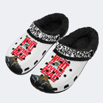 Horror Movie Printed - Fur Lined Slippers