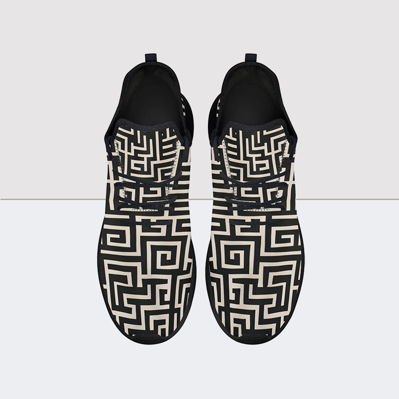 Maze Mesh Knit Sneakers