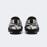 Unisex Skull Tree Graphic Print - Slip On Shoes