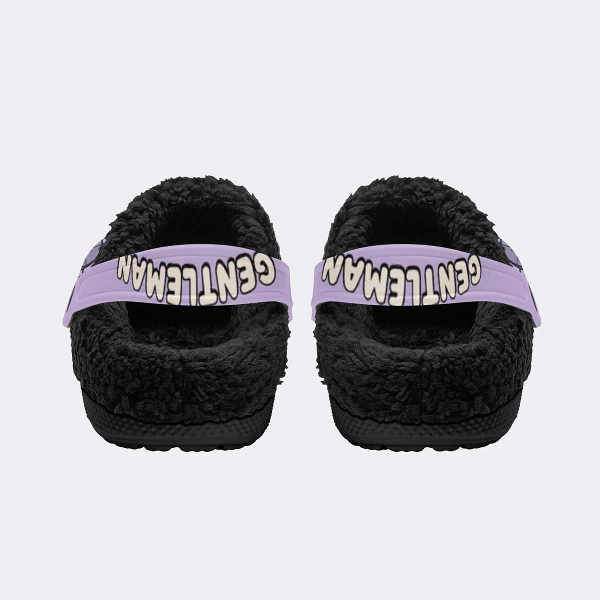 Spooky Ghost Gentleman - Fur Lined Slippers/Sandals