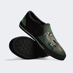 Three Raccoons Vintage Graphic - Slip On Shoes