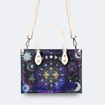 Pisces Starry Sky - Leather Handbag