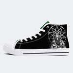 Horror Print - High Top Canvas