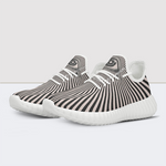 3D Eyes Print Mesh Knit Sneakers