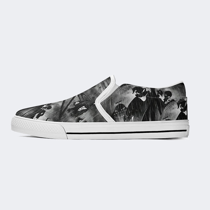 Halloween Nightmare Print - Slip On Shoes