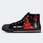 Unisex Horrorfilm-Druck - High Top Canvas