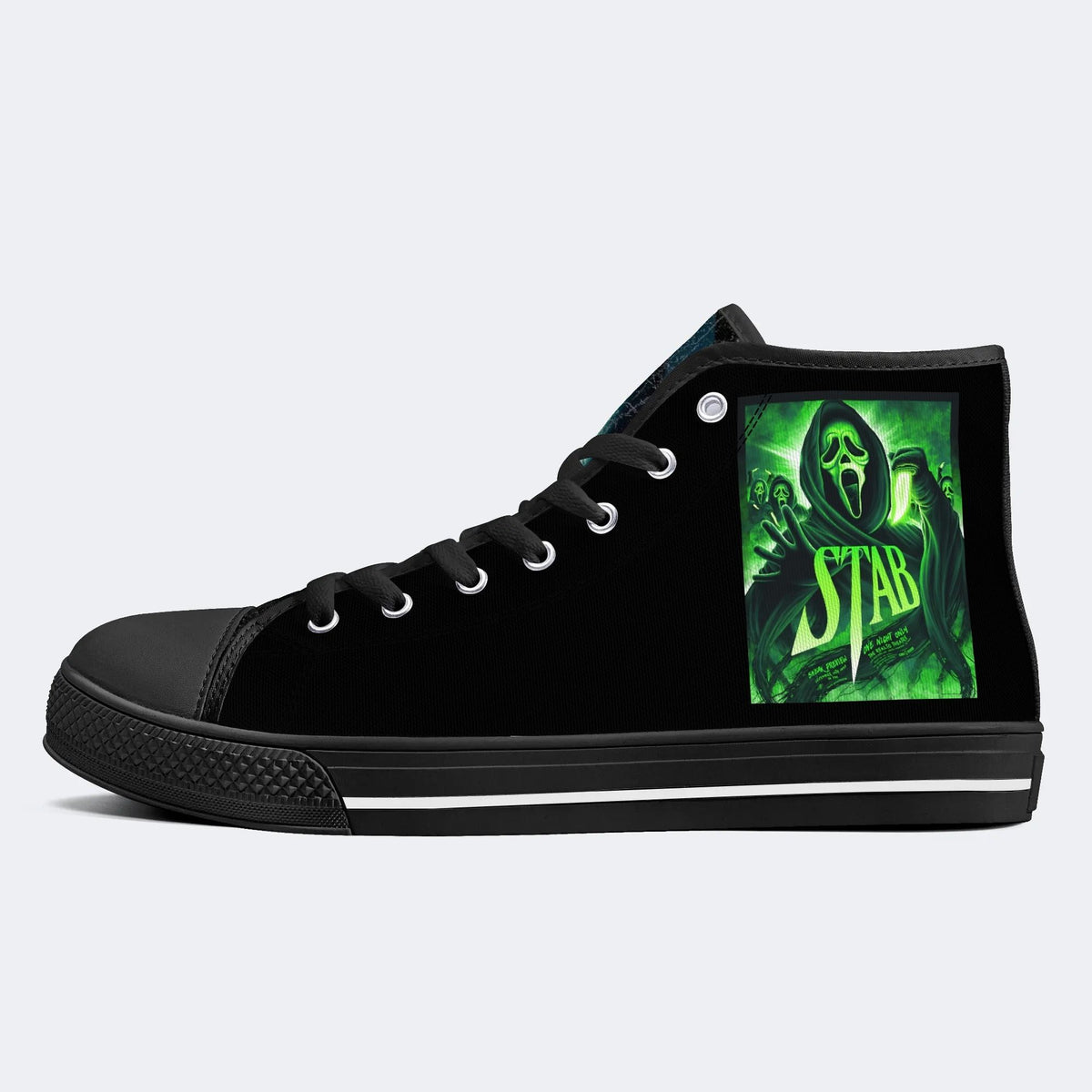 Unisex Horror-Druck - High Top Canvas