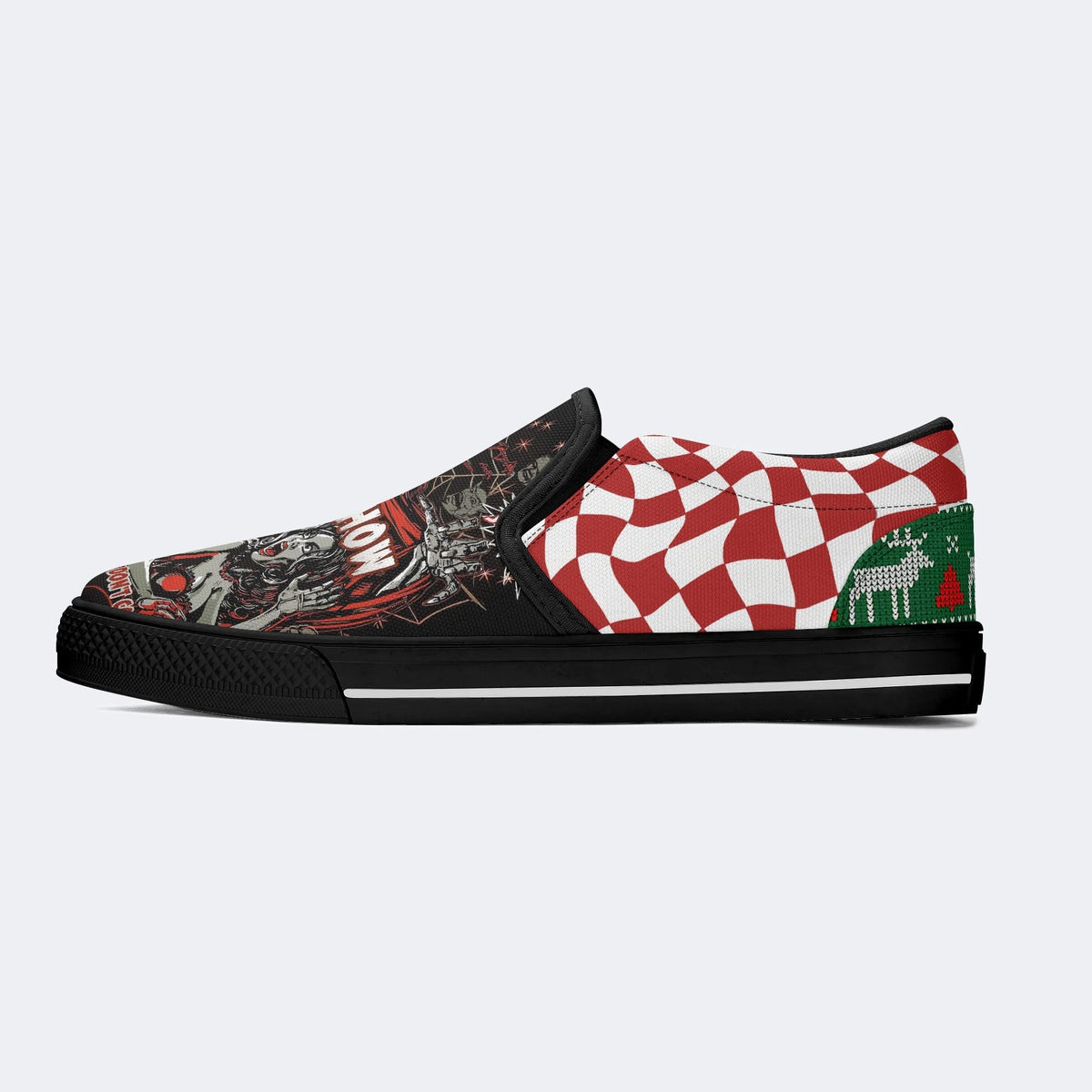 Horror Movie Prints - Slip On Shoes