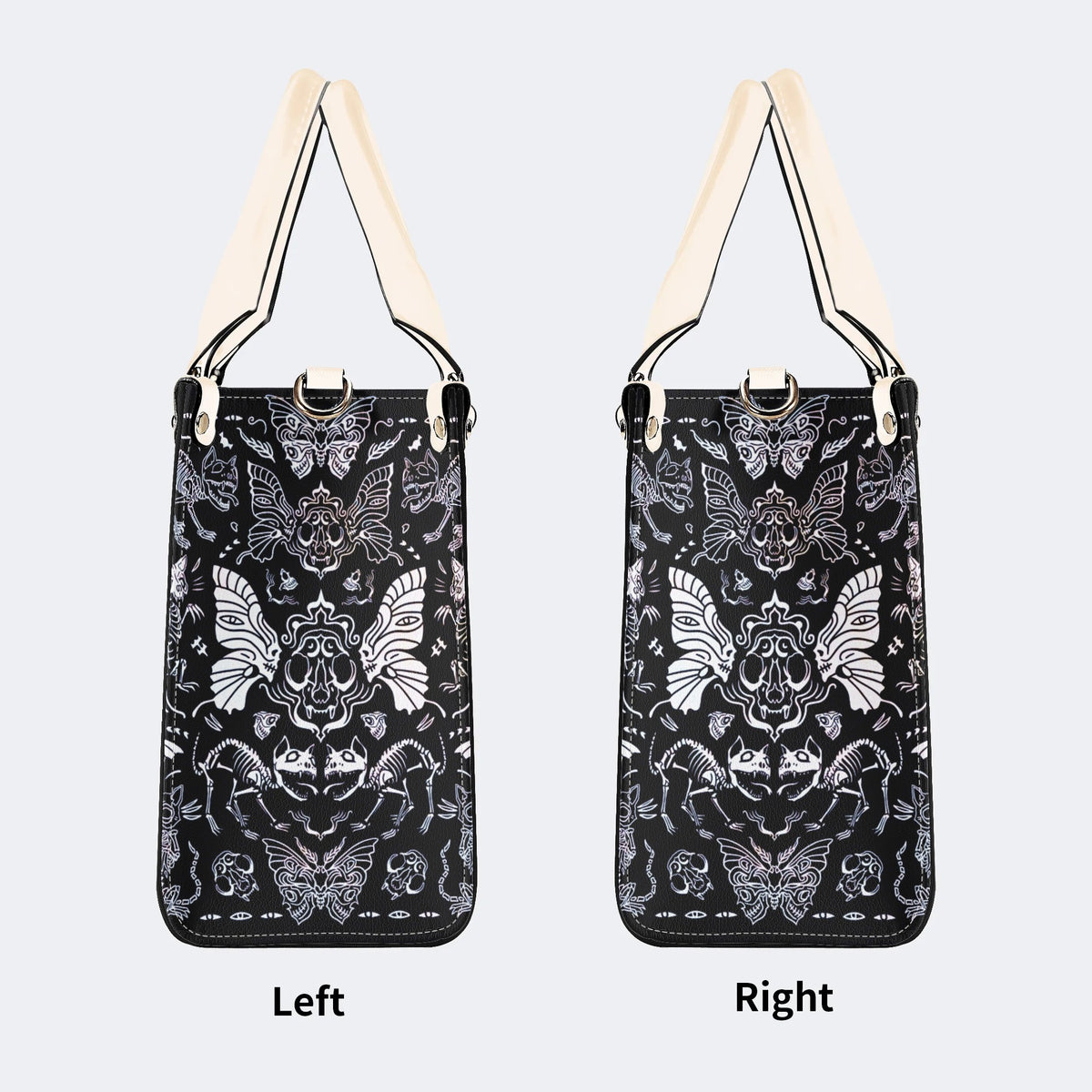 Traditional Tattoo Art Print - Leather Handbag