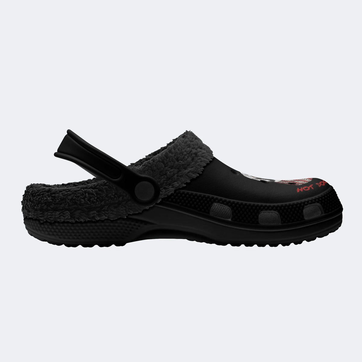 Hip‑hop Winter Dog - Fur Lined Slippers/Sandals