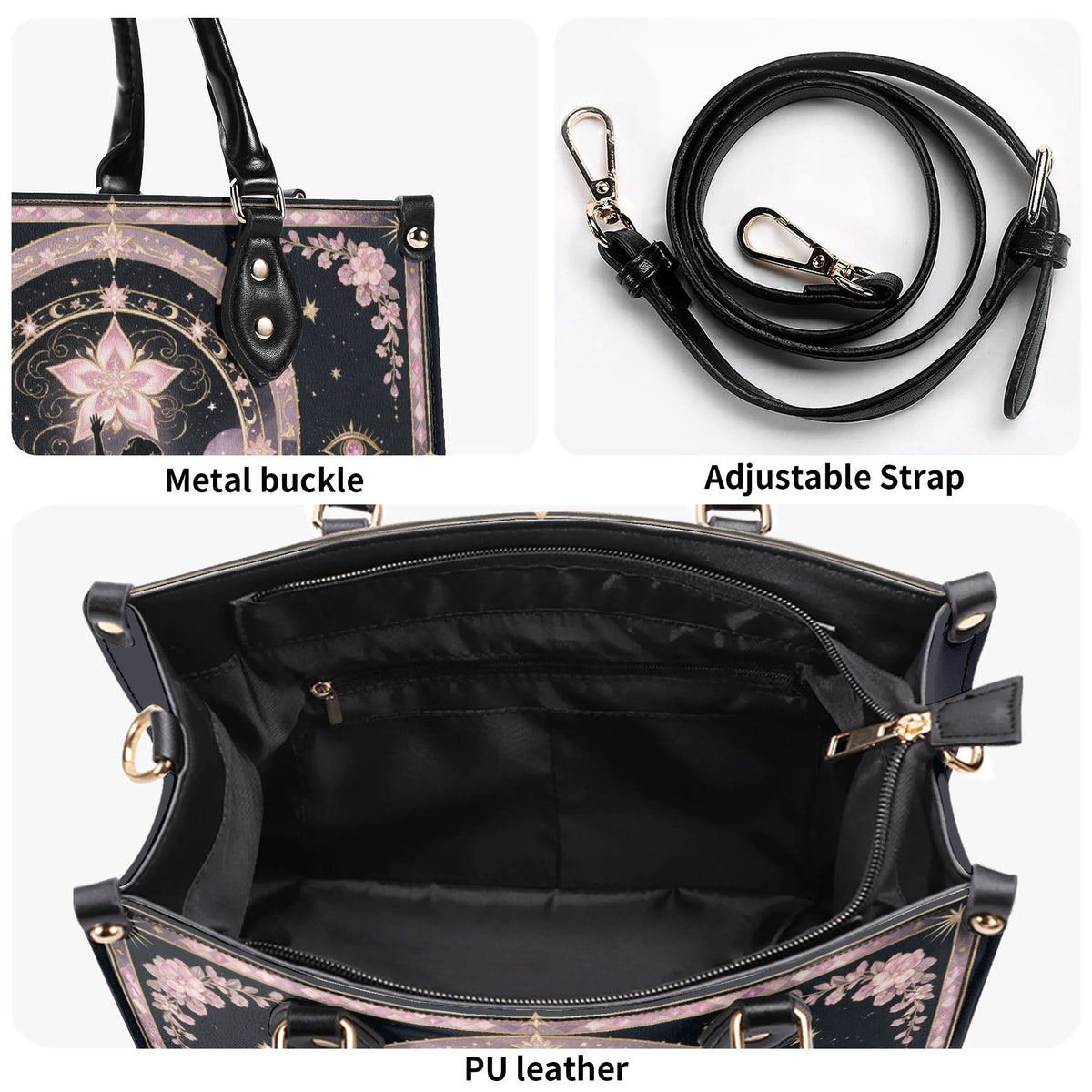 Fairy Girl Chess Print Handbag Factory Direct Sales