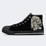 Unisex Halloween Horror Druck - High Top Canvas