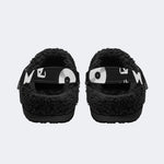 Rock Star Graffiti - Fur Lined Slippers/Sandals